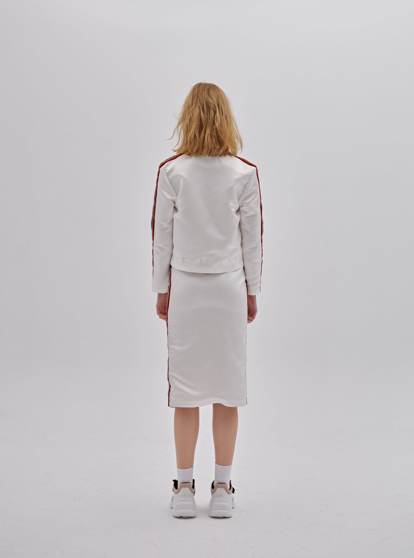 Satin Wrap Skirt