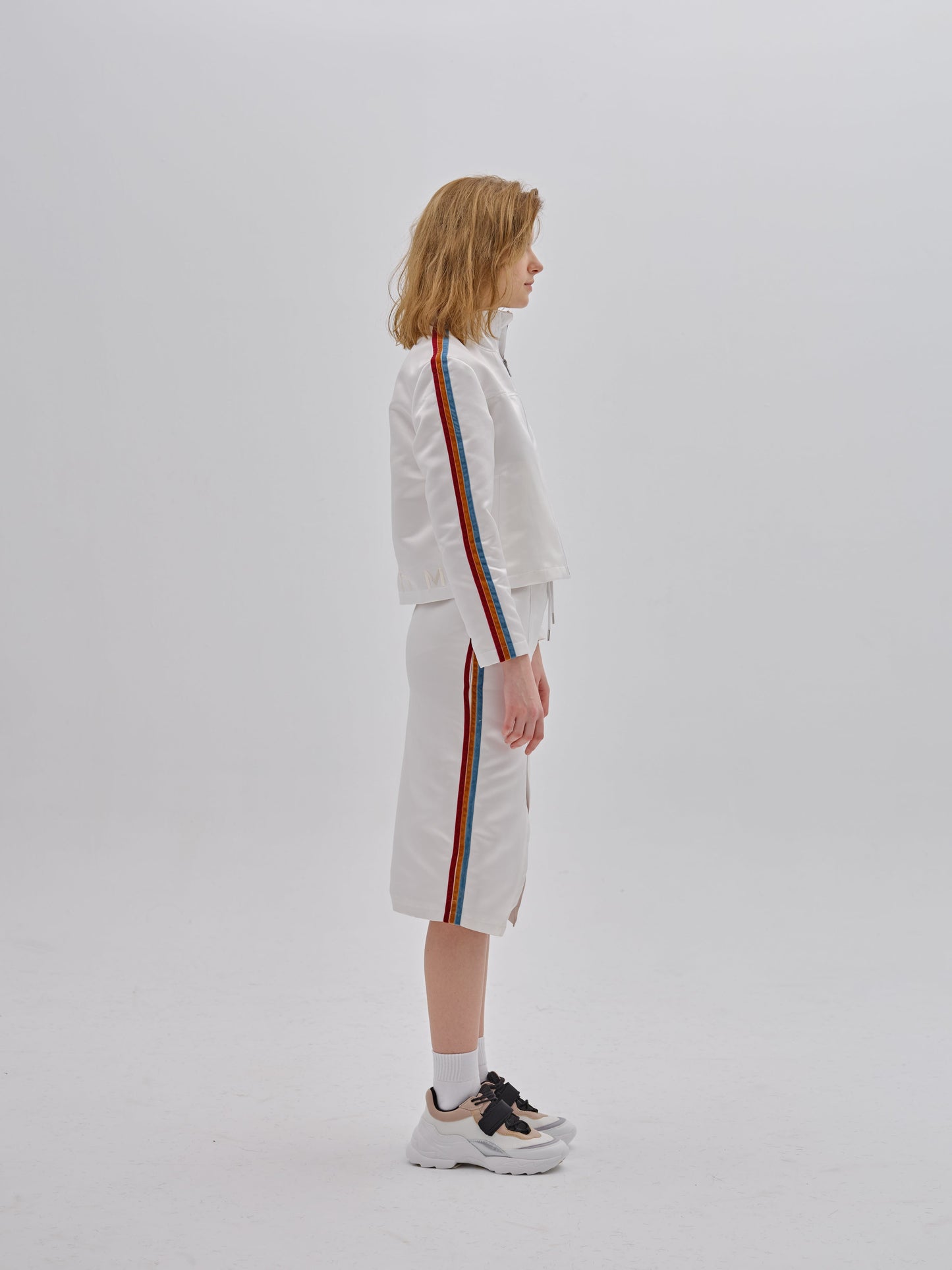 Embroidered Zip Jacket