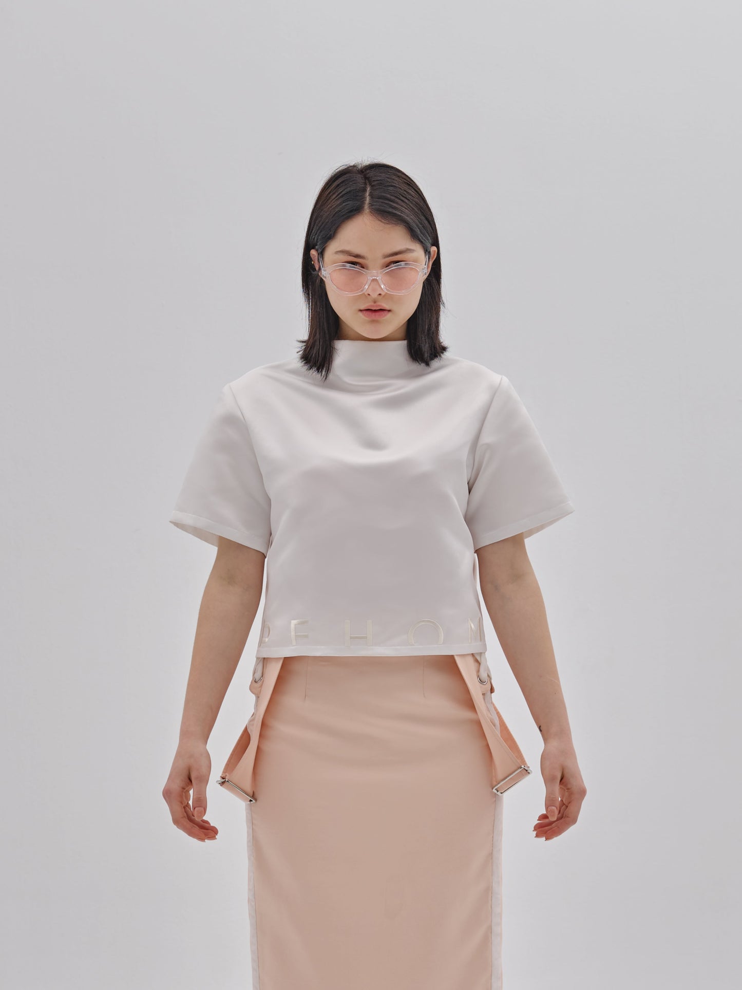 Embroidered Crop Top