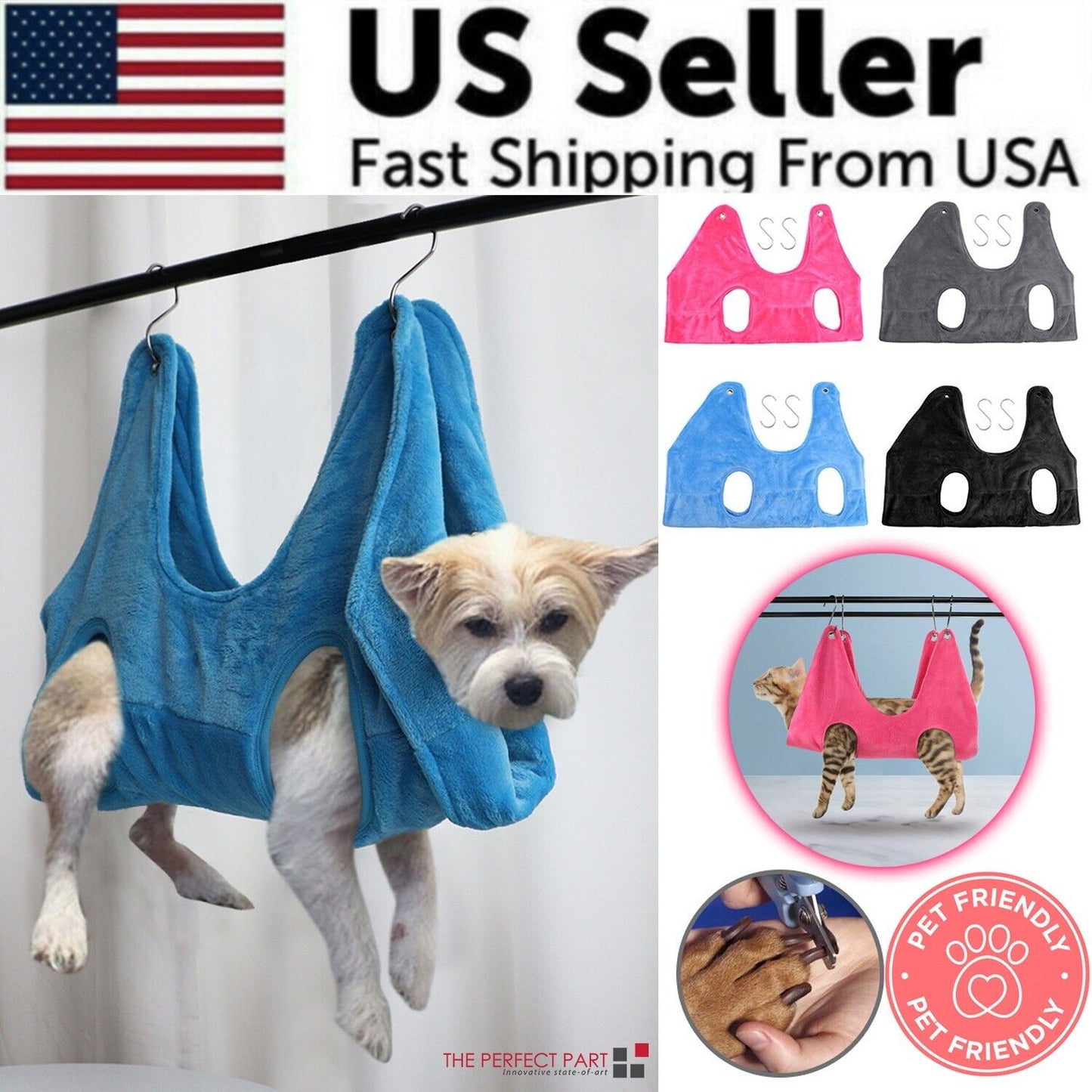 Portable Pet Grooming Hammock